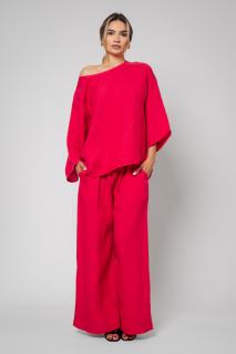 Set Kalie II Bluza si Pantalon lung 100% in Magenta