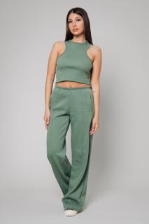 Set Lineea bustiera lunga si pantalon lung Dark Olive