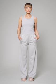 Set Lineea maiou si pantalon lung Mella Grey