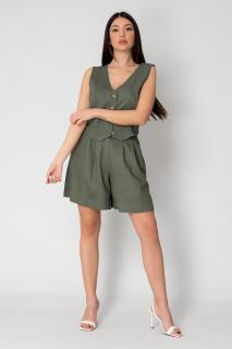 Set Vesta si Pantalon scurt din IN Dark Olive