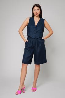 Set Vesta si Pantalon scurt din IN Navy