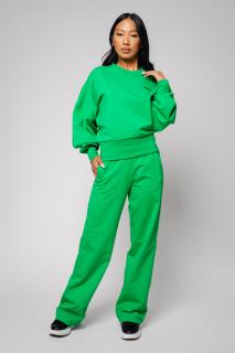 Set Volla bluza si pantalon lung Green
