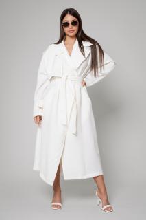 Trenci subtire cu cordon Off White