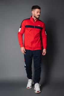 Trening Bumbac Glen Red Navy