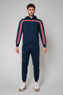 Trening Bumbac Line cu gluga Navy