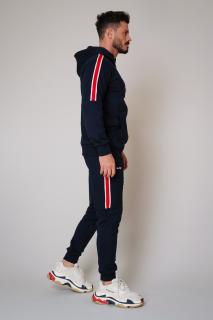 Trening Bumbac Moon cu gluga Navy Red New