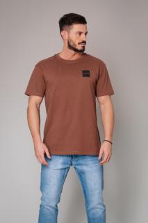 Tricou Barbati Heavy Oversized Brown