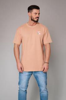 Tricou Barbati Heavy Oversized Pink