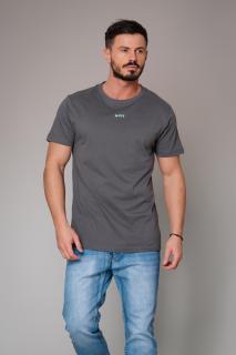 Tricou Barbati Round Neck Grey Anthracite