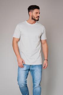 Tricou Barbati Round Neck Grey