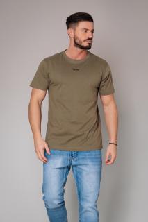 Tricou Barbati Round Neck Olive