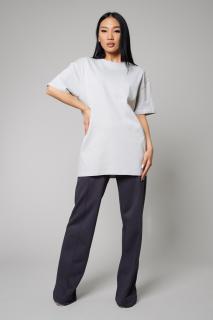 Tricou Femei Heavy Oversized Grey