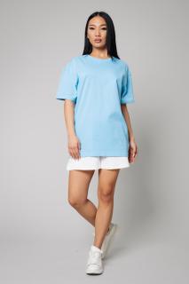 Tricou Femei Heavy Oversized Sky Blue