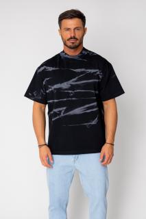 Tricou Oversized Black Grey