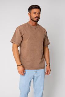 Tricou Vintage Oversized Brown