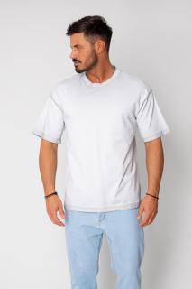 Tricou Vintage Oversized Grey