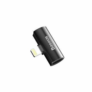 Adaptor Audio Baseus L46, tip Lightning, Negru