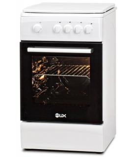 Aragaz LDK 5060 WH RMV LPG, Gaz, 4 Arzatoare, Siguranta, Capac metalic, 50 x 60 cm, Alb