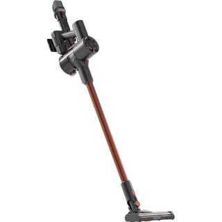 Aspirator vertical Tesla HS302BR, 250W, autonomie 27 min, 22.2V, indicator baterie, filtru Hepa, capacitate 0.45 l, capacitate baterie 2200mAh, negru rosu
