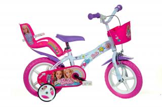Bicicleta copii 12   - Barbie la plimbare