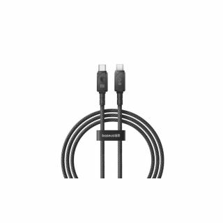 Cablu Baseus Unbreakable Series, Incarcare rapida, USB-C la USB-C, 100W, 2m Negru