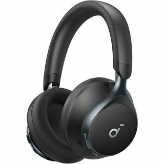 Casti Wireless Over-Ear Anker Soundcore Space One, Adaptive Active Noise Cancelling, LDAC Hi-Res, Bluetooth 5.3 Negru