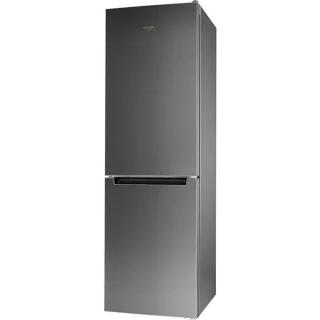 Combina frigorifica WHIRLPOOL WFNF 81E OX, No Frost, 320 l, H 188.9 cm, Clasa A+, Inox