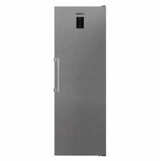 Congelator Heinner HFF-V280NFXE++, 280 l, 7 sertare, No Frost, Control electronic, Alarma usa deschisa, Freezer Shield, Clasa E, H 186 cm, Inox