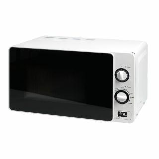 Cuptor cu microunde Aro MW7720, 20 l, 700 W, Timer, Alb