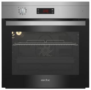 Cuptor incorporabil Arctic AROIE21300RXP, Electric, 66 l, Autocuratarea pirolitica, 9 functii de gatire, Grill, Clasa A, Inox - RESIGILAT