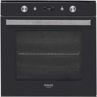 Cuptor incorporabil Hotpoint FI7 861 SH BL HA, Electric, Multifunctional, 8 functii, 73 l, Hidroliza, Grill, Timer, Clasa A+, Negru