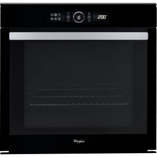 Cuptor incorporabil Whirlpool AKZM 8480 NB, Electric, 73l, Autocuratare pirolitica, 6th Sense, Cook3, Ready2Cook, Grill, Timer, Soft close, Clasa A+, Negru - RESIGILAT