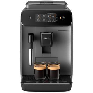 Espressor automat Philips seria 800 EP0824 00, sistem clasic de spumare a laptelui, 2 varietati de cafea, rasnita ceramica, display intuitiv, posibilitate de ajustare a tariei si a cantitatii de cafea