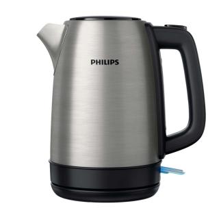 Fierbator Philips Daily Collection HD9350 91, 1850 W, 1.7 L, capac metalic, led indicator, Inox