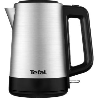 Fierbator Tefal Equinox BI520D10, 2200 W, 1.7L, baza rotativa, monitorizare nivel apa, gri negru