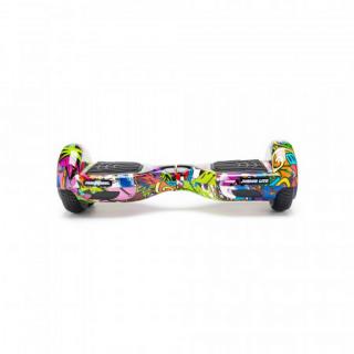 Hoverboard Freewheel Junior Lite graffiti mov , roti 6.5 inch, autonomie 12 km, viteza 12 km h ,motor 2 x 200W