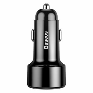 Incarcator auto Baseus magic Series, 45W, PPS, USB-A, USB-C, Power Delivery, Quick Charge Negru