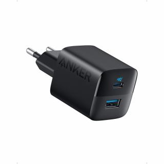 Incarcator retea Anker 323, 33W, USB-C, USB-A Alb