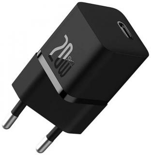 Incarcator retea Baseus GaN5 Mini, 20W, USB-C, Fast Charger Negru