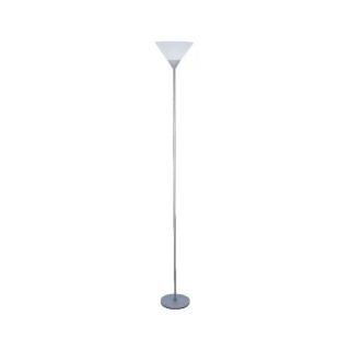 Lampadar Full 1 bec, inaltime 180cm, abajur alb