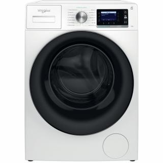 Masina de spalat rufe frontala WHIRLPOOL W6 98 SILENCE EE, Steam, 6th Sense, 9 kg, 1400rpm, Clasa A, alb
