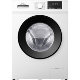 Masina de spalat rufe Tesla WF81460T, 8 kg, 1400 RPM, Clasa A, Inverter, 16 programe, Spin Speed, Sistem Child Lock, Delay Start, LED alb, Alb