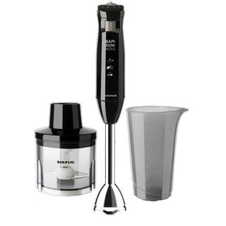 Mixer Taurus Bapi 850 Nero, 850 W, 700 ml, 20 de viteze, Cutit cu 4 lame, Motor DC, Negru