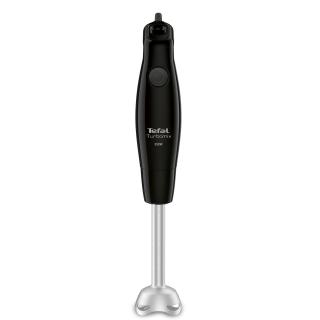 Mixer vertical Turbomix Tefal HB121838, 350W, Lame rezistente Zelkrom, functii inteligente de protectie, negru