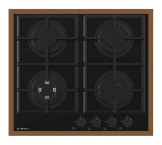Plita gaz Pyramis 8080 PVD COOPER