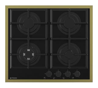 Plita gaz Pyramis 8080 PVD GOLD