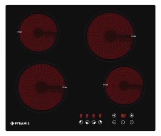 Plita vitroceramica Pyramis 58HL710