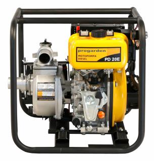 ProGARDEN PD20E motopompa 2   50mm, diesel, apa curata, pornire electrica