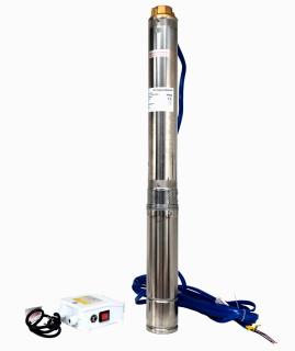 ProGARDEN PS 677 Pompa submersibila 1.5  , 1100W, 100L min, 77m, 11 etaje, apa curata