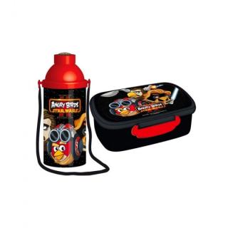 Set cutie sandwich si recipient lichid, Angry Birds, Multicolor